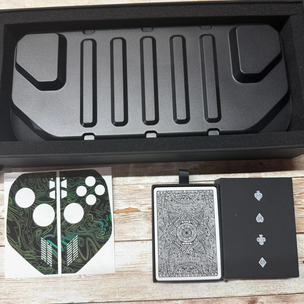 dbrand Killswitch Travel Kit ROG Ally X New Open Box Skin Obsidian Playing Cards